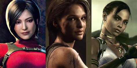 resident evil female characters